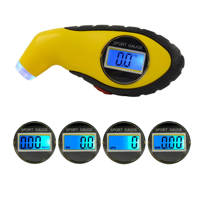  LCD   Ÿ̾ з  з а ׽ ڵ      100PSI Ÿ̾ з/Digital LCD Diagnostic Tool Tire Pressure Gauge Pressure Barometer Tester D